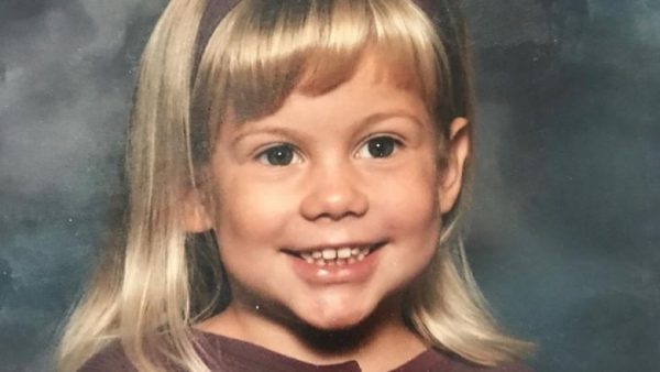 Caption: Shawn Johnson's childhood photo