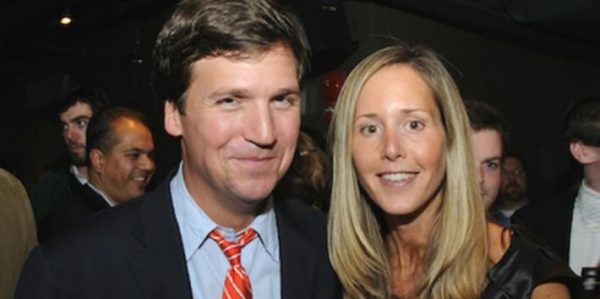 Tucker Carlson with his lovely wife Susan Andrews 