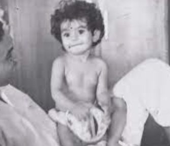 Zenobia Shroff childhood photo 