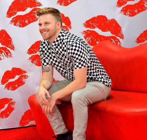 Hunter Ray Hill sitting in the chair