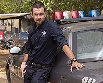 Lucy Mclay's husband Antony Starr with the car