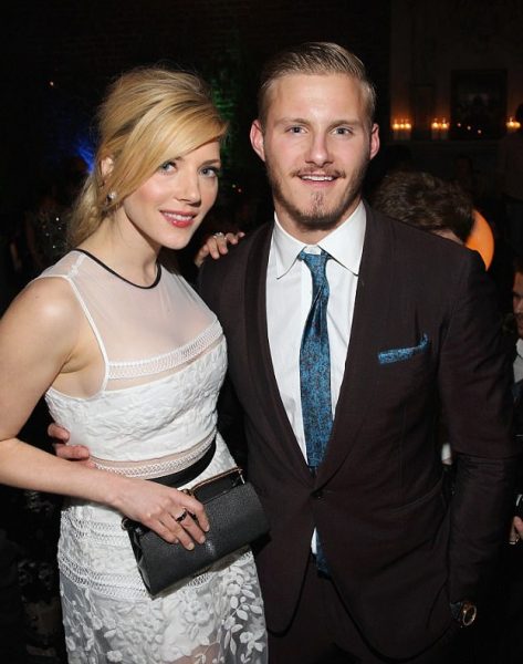 Katheryn Winnick with his friend