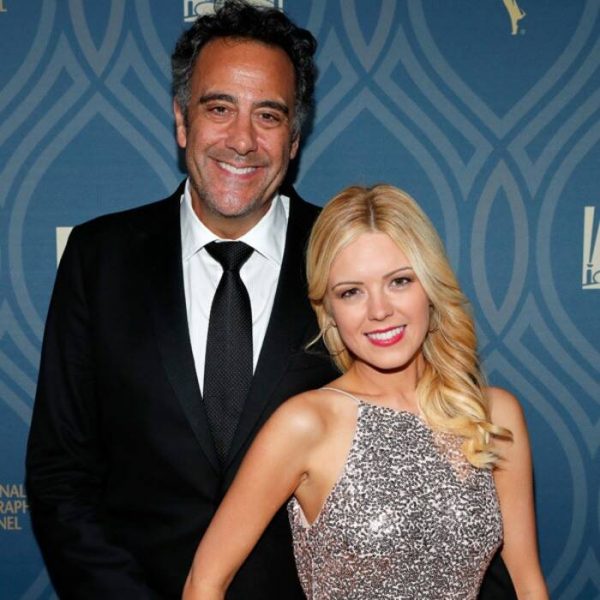 Brad Garrett with his wife IsaBeall Quella