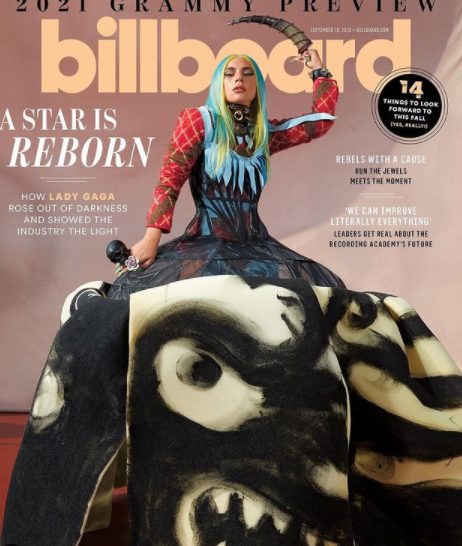 Lady Gaga photo in the poster
