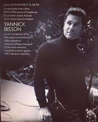 Yannick Bisson in the poster
