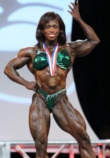 Kai Greene's girfriend, Dayana Cadeau
