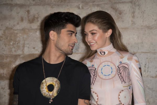 Gigi Hadid with her husband Zayn Malik