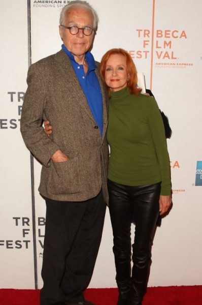 Swoosie Kurtz with her co-actor, John Guare