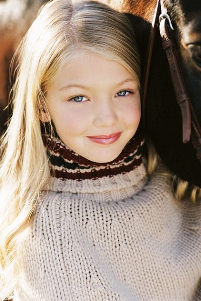 Gigi Hadid's childhood photo