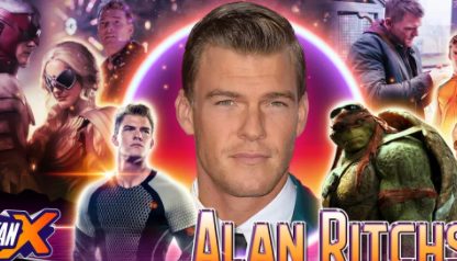 Alan Ritchson photo in the poster 