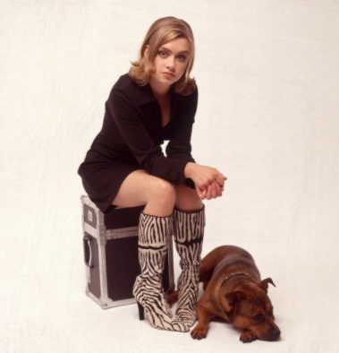Daniela Denby-Ashe in a photoshoot