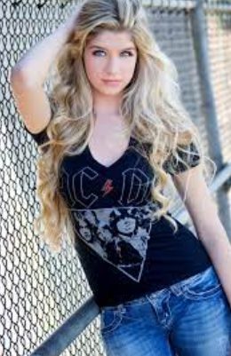 Hayley Clair Stewart in a photo shot