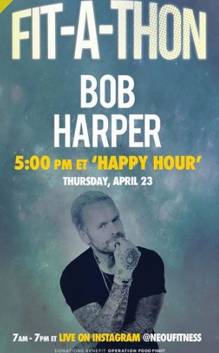Bob Harper photo in the poster