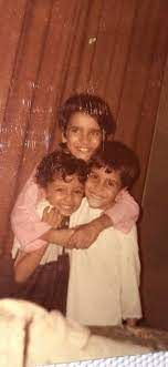 Kunal Kapur's childhood photo with his siblings