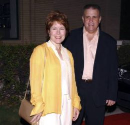 Christine Estabrook with her ex-husband Vic Polizos