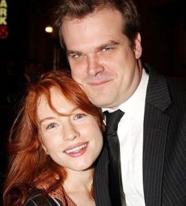 David Harbour with his lover Maria Thayer