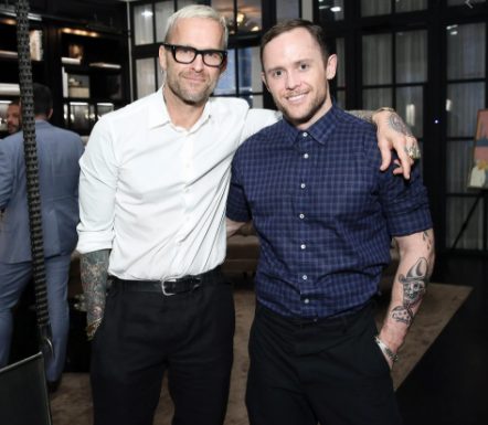 Bob Harper with his boyfriend Anton Gutierrez
