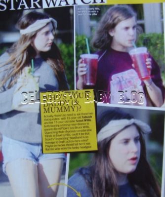 Scout Willis in the magazine