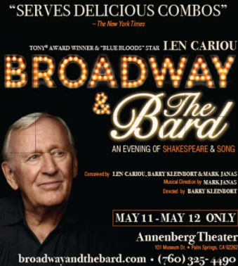 Len Cariou photo in the poster 