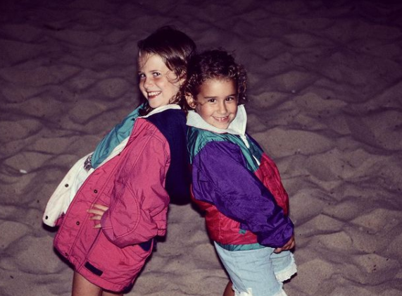 Amy Aaronson childhood photo