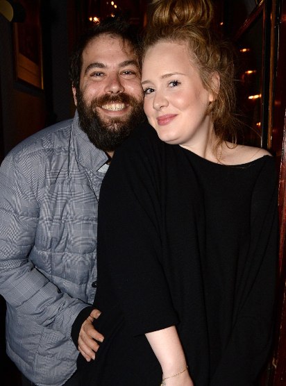 Clary Fisher's ex-husband, Simon Konecki with his ex-wife, Adele