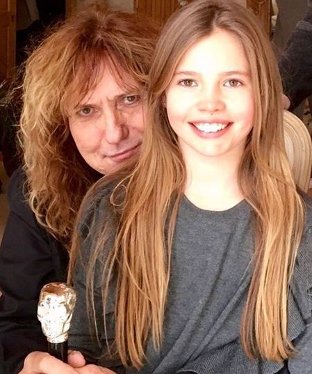 David Coverdale with his daughter, Jessica