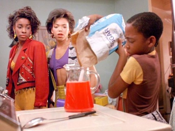 Desi Arnez Hines II's photo on the set of House Party