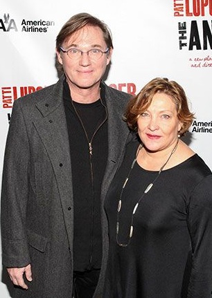 Georgiana Bischoff with her husband, Richard Thomas