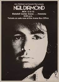 Marcia Murphey's ex-husband Neil Diamond in the poster