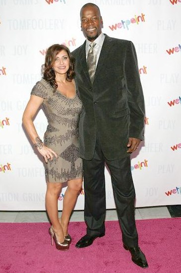 Heather Lufkins with her late-husband, Cliff Robinson