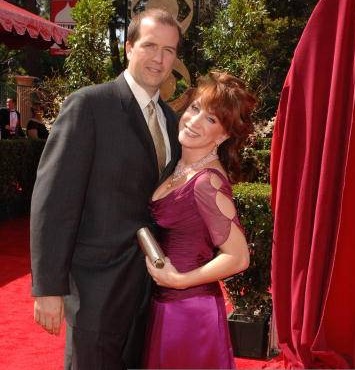 Matt Moline with his ex-wife, Kathy Griffin