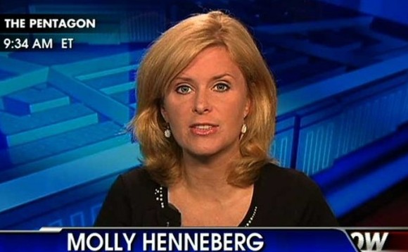 Molly Henneberg during her time on Fox News Channel