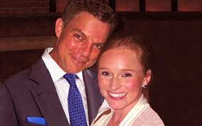 Virginia Donald with her ex-husband Shepard Smith