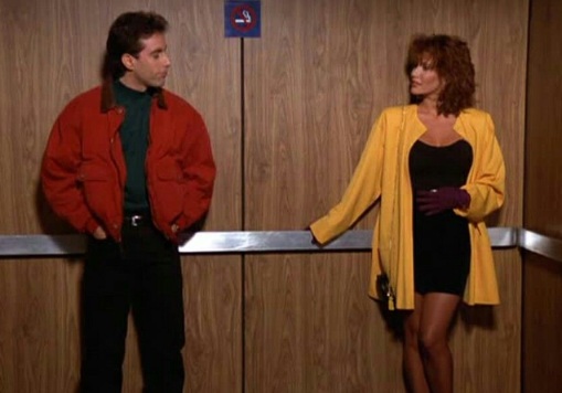 Tawny Kitaen with her ex-boyfriend, Jerry Seinfeld