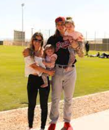 Baseball Wives and Girlfriends — Mike Clevinger and his wife Monica.