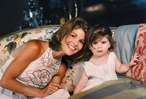 Isabella Rose Giannulli's childhood photo with her mother 