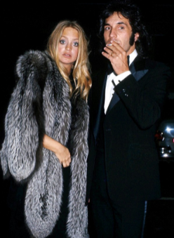 Bill Hudson posing for the photo with his ex-wife Goldie Hawn