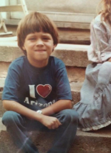 Seamus Deve childhood photo