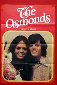 Brian Blosil's ex-wife Marie Osmond in the poster