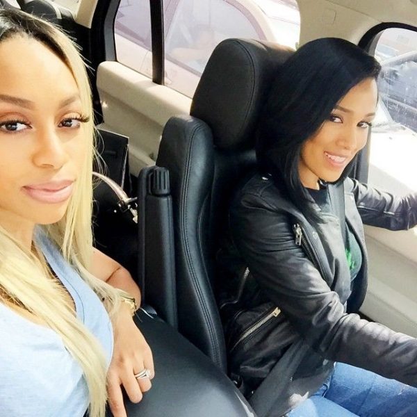 Autumn Ajirotutu and her friend inside the car