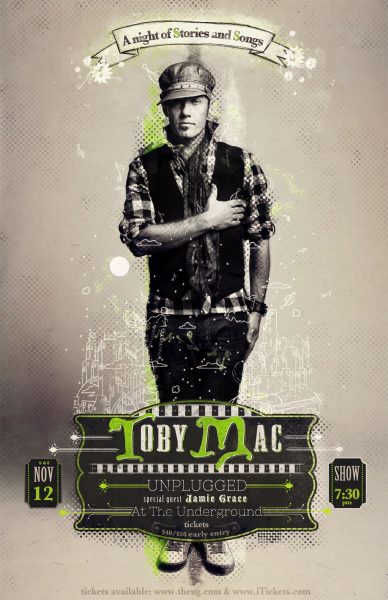 Amanda Levy McKeehan's husband Toby mac in the poster