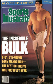 Tony Mandarich in the poster