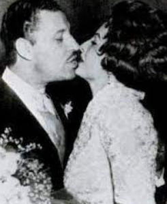 empest Storm with her ex-husband