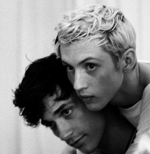 Jacob Bixenman with his love Troye Sivan