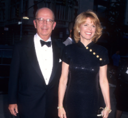 Wilbur Ross with his ex-wife Besty Mc-Caughey 