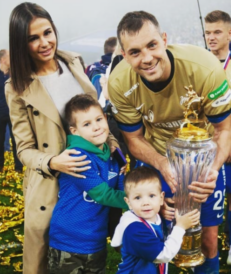 Kristina Dzyuba family photo