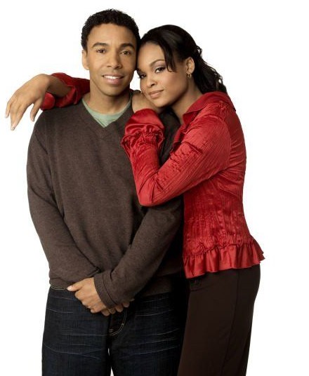 Allen Payne with his co-star, Janine Payne