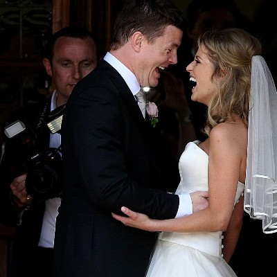 Amy Huberman and Brian O'Driscoll's wedding photo