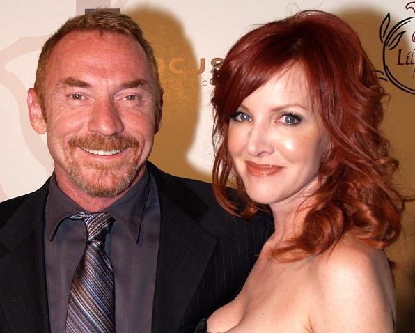 Amy Railsback's husband, Danny Bonaduce with his ex-wife, Gretchen Hillmer