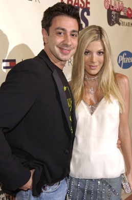 Charlie Shanian with his ex-wife, Tori Spelling